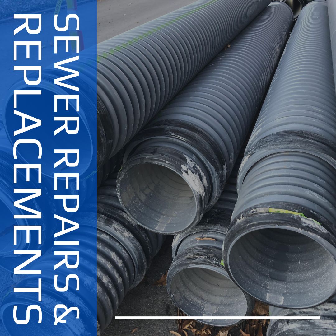 sewer repairs & replacements