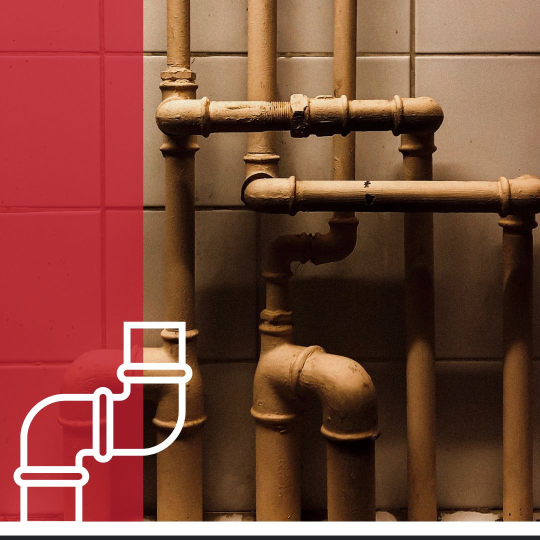pipes on wall