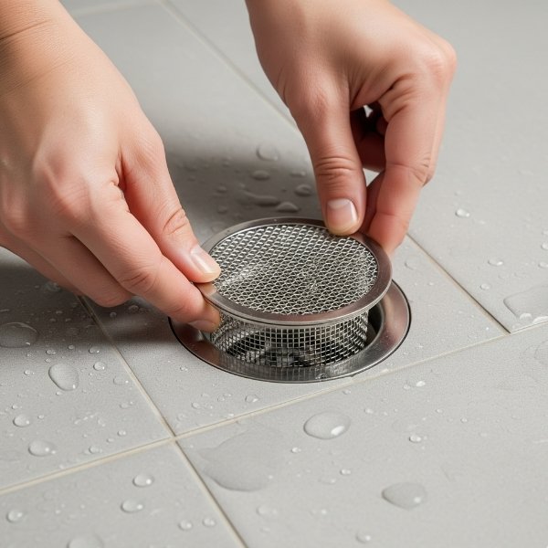 Installing Drain Screen