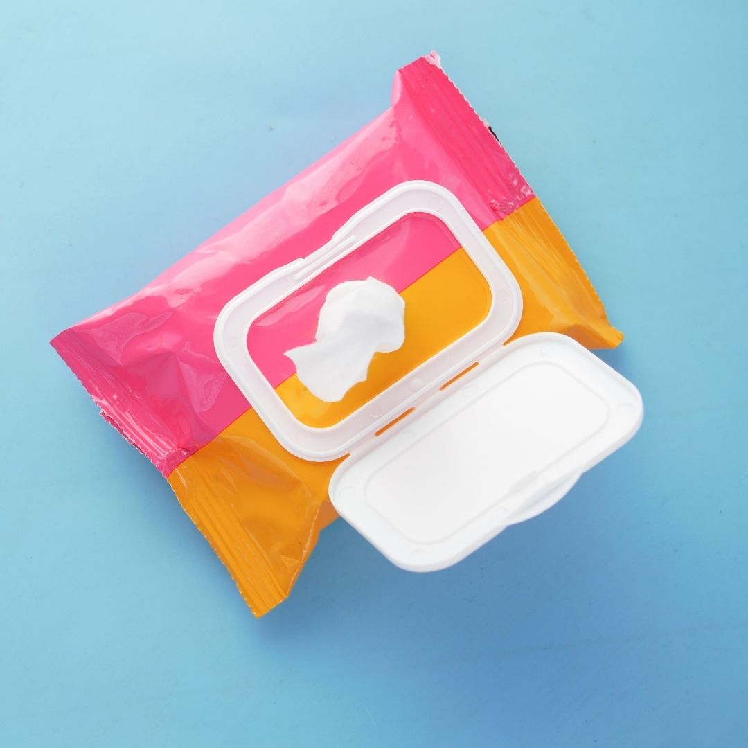 flushable wipes